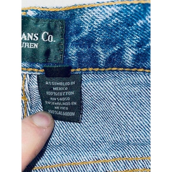NWT Lauren Ralph Lauren Jeans Co Classic Straight Denim Jean Sz 8 Fits 28x31.5 - Picture 15 of 16